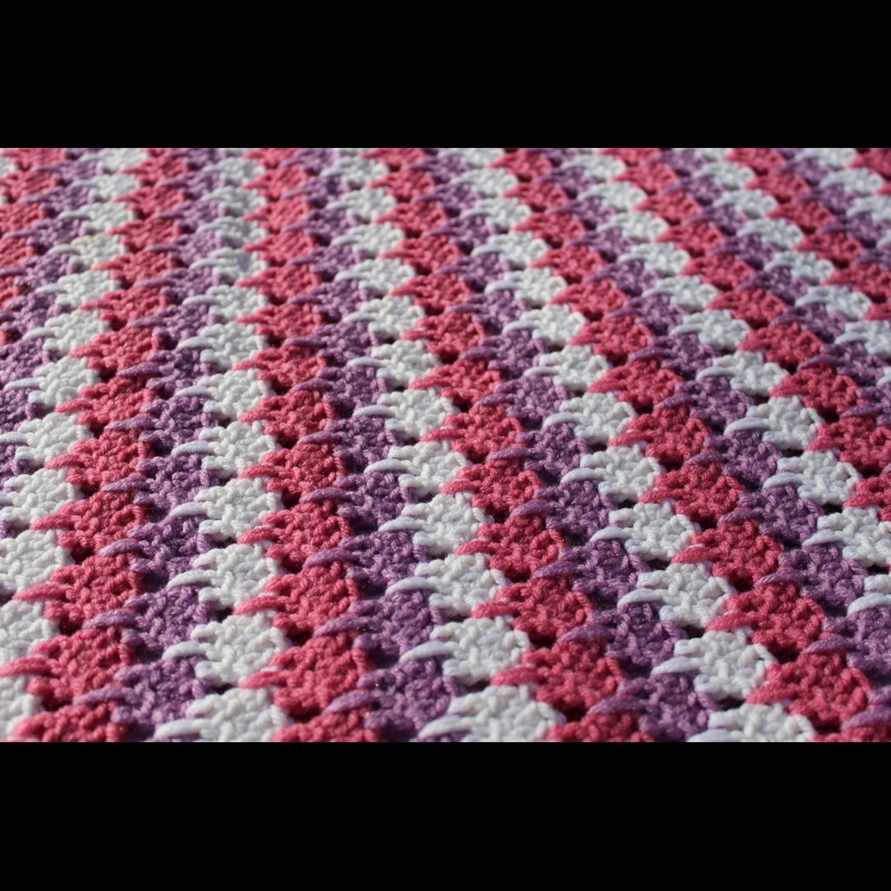 Handmade Crochet Throw Blanket